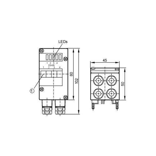 Универсальный модуль AS-интерфейс AC2032 AC2032