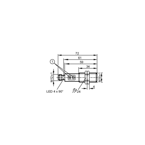 Рефлекторный датчик OGP503