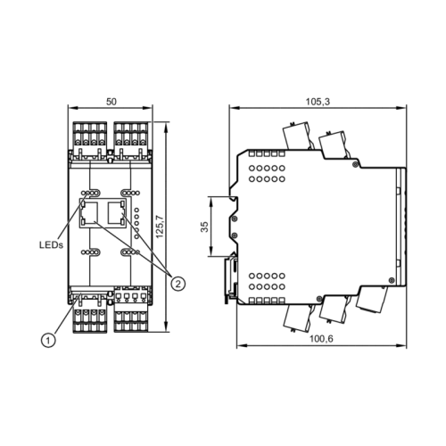 Мастер IO-Link с интерфейсом IoT AL1950 AL1950