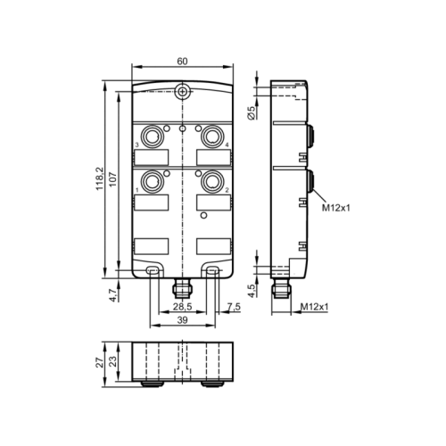 AS-интерфейс модуль CompactLine AC2464 AC2464