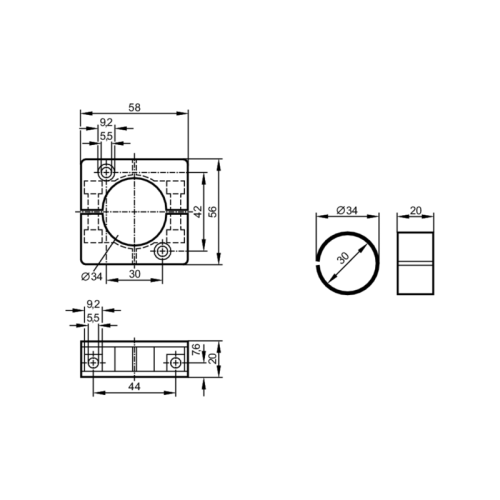 Монтажный адаптер E10077