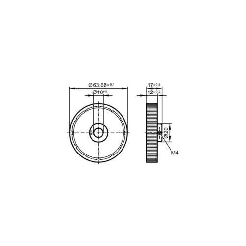 Измерительное колесо E60138