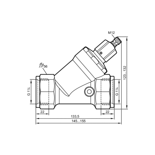 Датчик потока для невозвратного клапана SBG357