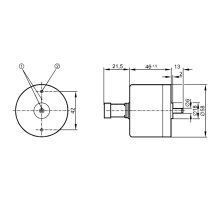 Инкрементальный энкодер со сплошным валом RC6020 RC6020
