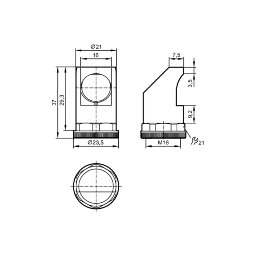 Звуковой дефлектор E23006