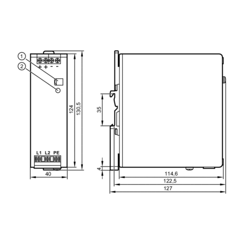 Блок питания 24 V DC, импульсный DN4032