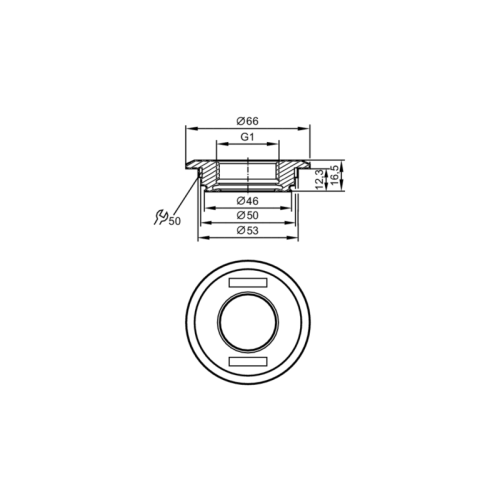 Присоединительный фитинг Varivent E33221