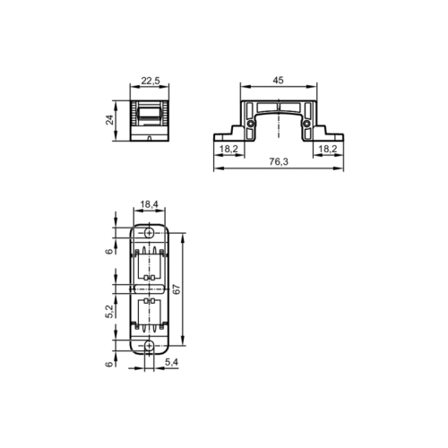 Монтажный адаптер E12675