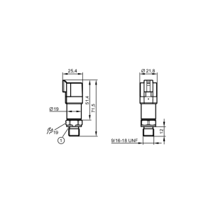 Преобразователь давления PU1701