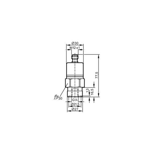 Датчик давления с керамической измерительной ячейкой PX9020