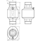 Магнитно-индуктивный датчик потока SM9100