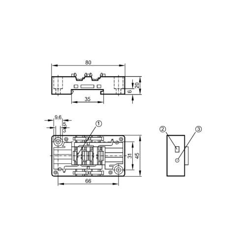 Нижняя часть для модуля AS-i AC5011