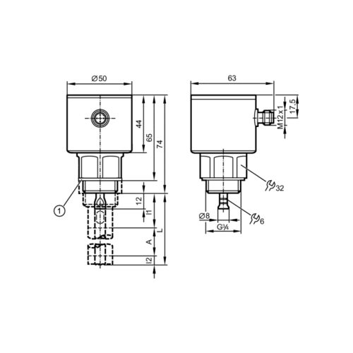 Датчик уровня (управляемый микроволновой радар) LR9020