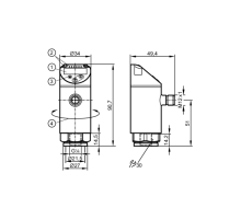 Датчик давления с дисплеем PN2091