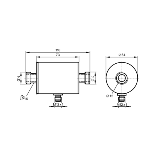 Магнитно-индуктивный датчик потока SM6050