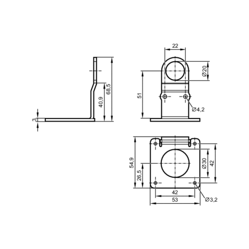 Монтажный набор для устройства подсветки E2D501