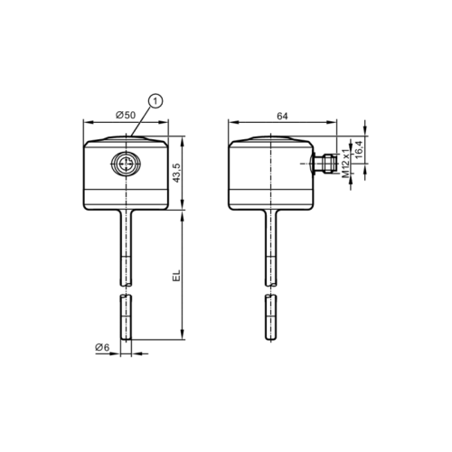 Датчик температуры TCC281