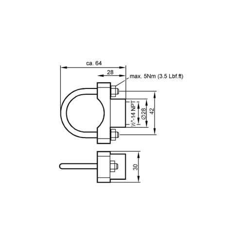 Монтажный набор адаптера трубопровода для разъемов E30062