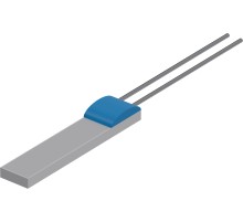 с соединительными кабелями согласно DIN EN 60751Платиновый термометрический резистор PVC-S-PtNi