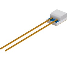 с соединительными кабелями и металлизированной задней крышкой согласно DIN EN 60751Термометрические резисторы PCWRB-L-AuNi