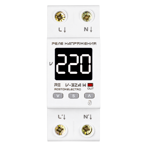 Реле напряжения RE V-32А W