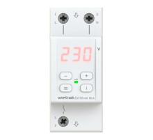 Реле напряжения Welrok D2-50 red