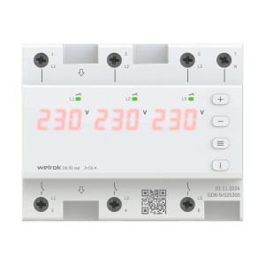 Реле напряжения Welrok D6-50 red