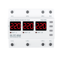 Реле переключения фаз RE PF-63A