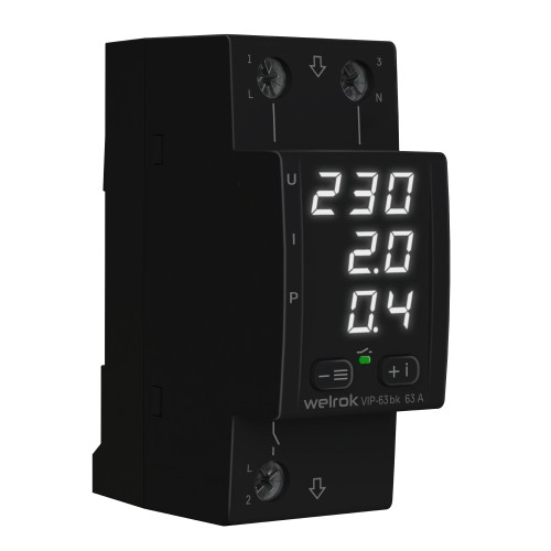 Многофункциональное реле Welrok VIP-63 bk