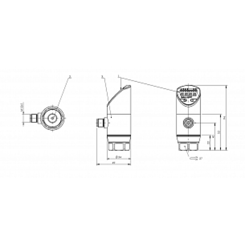 Датчик давления Balluff BSP B600-EV002-A02A0B-S4