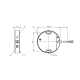 Емкостной датчик уровня Balluff BCS D50OO04-PPCFAC-EV02