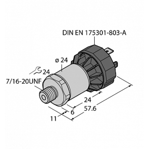 Датчик давления TURCK PT750PSIG-1005-U1-DA91