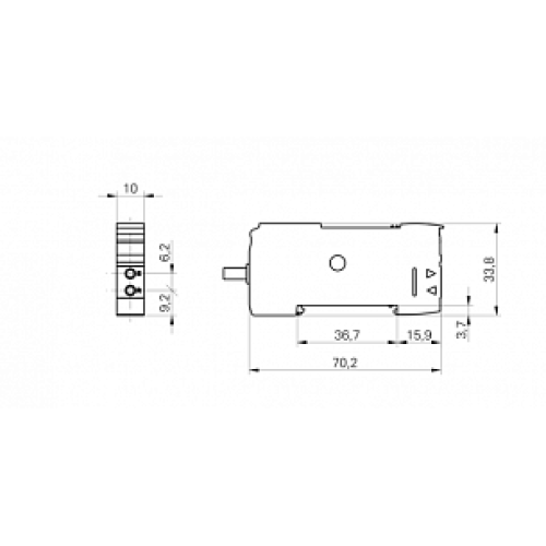 Усилитель для оптоволоконных датчиков Baumer FVDK 10P66Y0