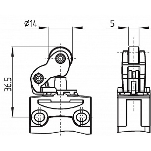 Kонцевой выключатель безопасности Schmersal PS216-Z12-K210