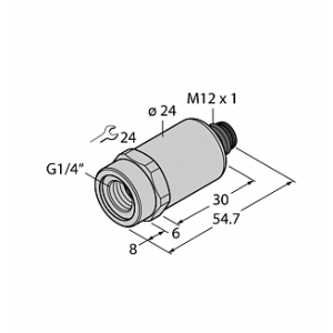 Датчик давления TURCK PT400R-2001-I2-H1141/X