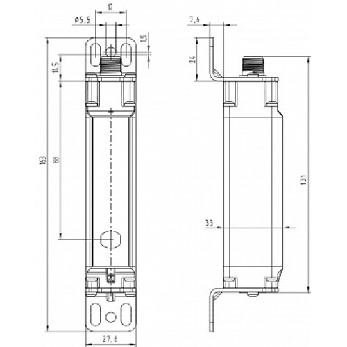 Cветовой барьер безопасности Schmersal SLB440-ER-1-ST-H