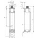 Cветовой барьер безопасности Schmersal SLB440-ER-1-ST-H