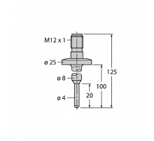 Датчик температуры TURCK TP-504A-TRI3/4-H1141-L100