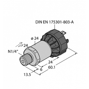 Датчик давления TURCK PT300PSIG-1003-U1-DA91/X