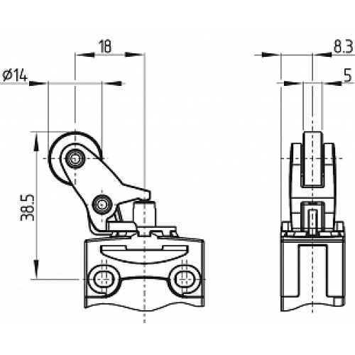 Kонцевой выключатель безопасности Schmersal PS215-T11-K230