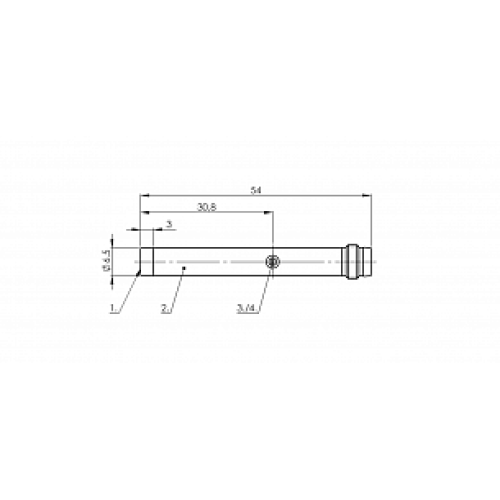 Емкостной датчик уровня Balluff BCS G06T4D2-PSM30G-S49G