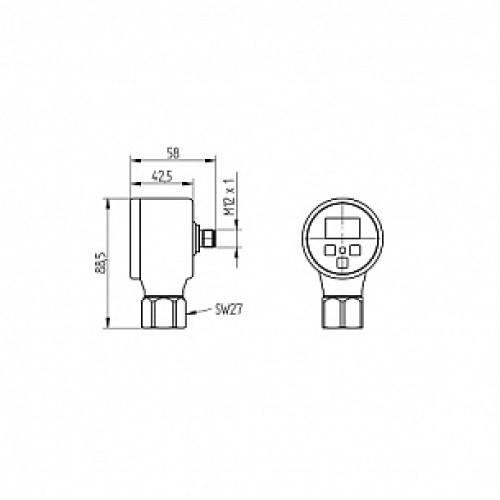 Датчик давления Wenglor FFMP115