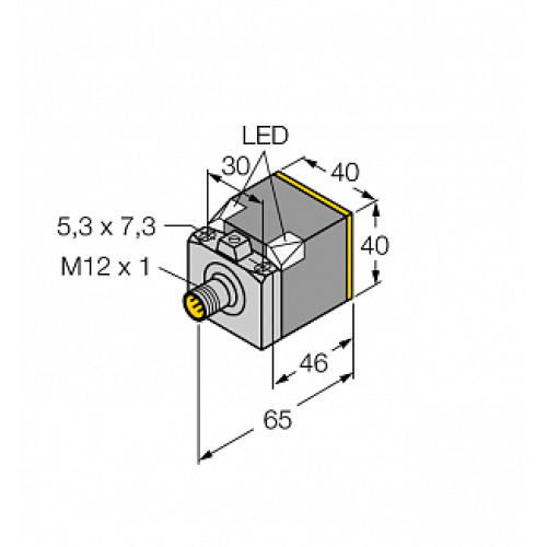 Индуктивный датчик TURCK BI15-CK40-AP6X2-H1141