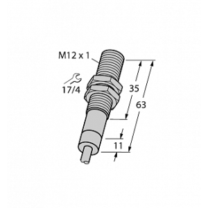 Индуктивный датчик TURCK BI2-EM12WD-AP6/S929