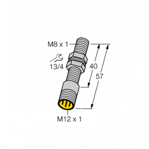 Индуктивный датчик TURCK BI1.5-EG08-Y1-H1341