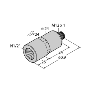 Датчик давления TURCK PT15PSIG-1017-I2-H1143/X