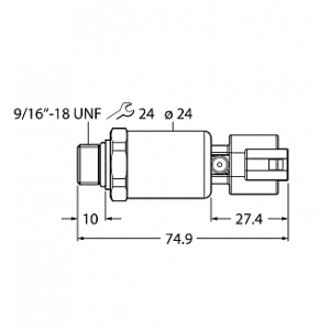 Датчик давления TURCK PT600R-2121-I2-DT043P