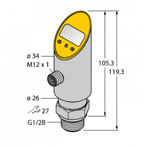 Датчик давления TURCK PS400R-609-LI2UPN8X-H1141