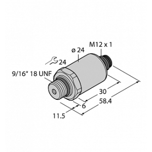 Датчик давления TURCK PT100PSIG-2021-U3-H1143/X