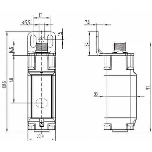 Cветовой барьер безопасности Schmersal SLB240-ER-4-ST